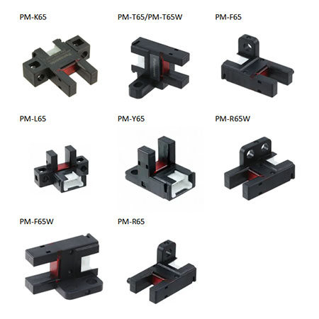 مستشعر كهروضوئي على شكل U - PANASONIC PM-65 U-shaped Micro Photoelectric Sensor