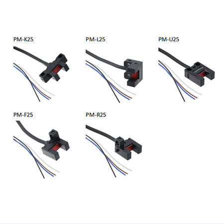 Мікрафотаэлектрычны датчык - PANASONIC PM-25 U-shaped Micro Photoelectric Sensor