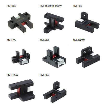 ឧបករណ៍ចាប់សញ្ញា Photoelectric រាងអក្សរ U - PANASONIC PM-65 U-shaped Micro Photoelectric Sensor