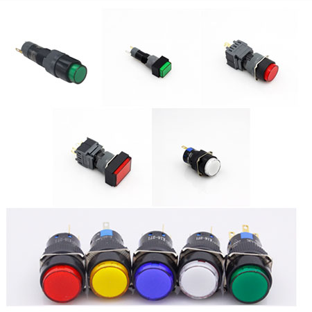 Plastic Push Button Switch - Plastic button